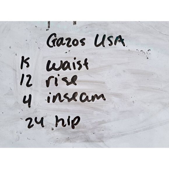 Gazoz Womens Blue Denim Cotton High Waisted Vintage Jean Shorts Size 11 - Picture 8 of 8